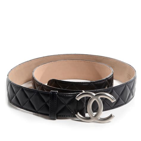 chanel black belt womens|chanel black belt for women.